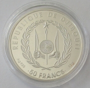 Djibouti 50 Francs 2018 Schiffe Falcon von Walter Raleigh