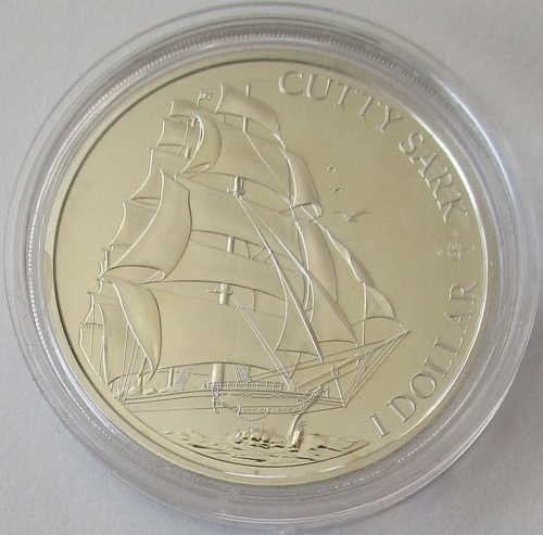 Barbados 1 Dollar 2017 Schiffe Cutty Sark