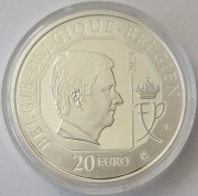 Belgium 20 Euro 2024 Olympics Paris Silver