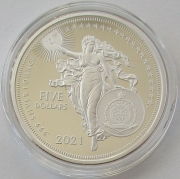 Niue 2 Dollars 2021 Icons of Inspiration Galileo Galilei