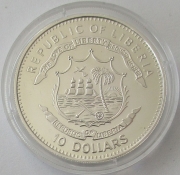 Liberia 10 Dollars 2005 Schiffe Moric Benovsky