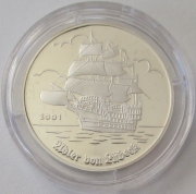 Togo 1000 Francs 2001 Schiffe Adler von Lübeck