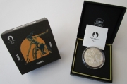 Frankreich 10 Euro 2021 Paralympics Paris Rollstuhltennis