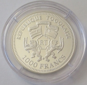 Togo 1000 Francs 2004 Bundespräsident Theodor Heuss