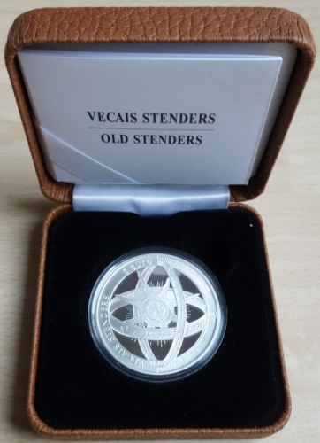 Latvia 5 Euro 2014 Old Stenders Silver