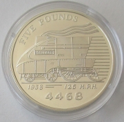 Guernsey 5 Pounds 2004 Eisenbahn Mallard