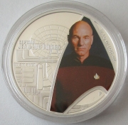 Tuvalu 1 Dollar 2015 Star Trek Captain Jean-Luc Picard