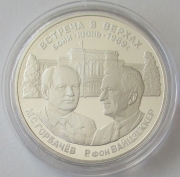 Sowjetunion Medaille 1989 Staatsbesuch in der...