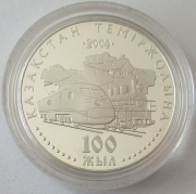 Kasachstan 500 Tenge 2004 100 Jahre Eisenbahn