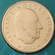 Norway 20 Kroner 2002 Niels Henrik Abel