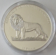 DR Kongo 10 Francs 2003 Automobile Lancia Lambda Torpedo