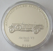 DR Kongo 10 Francs 2003 Automobile Maybach W3