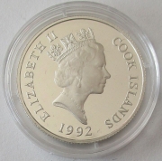 Cook Islands 5 Dollars 1992 Olympics Barcelona High Jump...