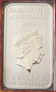 Australia 1 Dollar 2009 Dreaming Kangaroo 1 Oz Silver