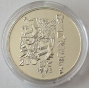 Tschechien 200 Korun 1993 1 Jahr Verfassung BU