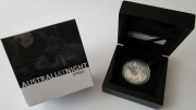 Niue 1 Dollar 2021 Australia at Night Dingo 1 Oz Silver