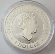 Australia 1 Dollar 2020 Australian Kangaroo 1 Oz Silver Gilded