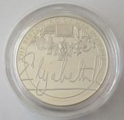 United Kingdom 5 Pounds 2022 Platinum Jubilee Silver...
