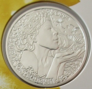 Österreich 10 Euro 2022 Blumen Löwenzahn BU