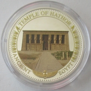 Salomonen 2 Dollars 2018 Ancient Egypt Tempel von Hathor