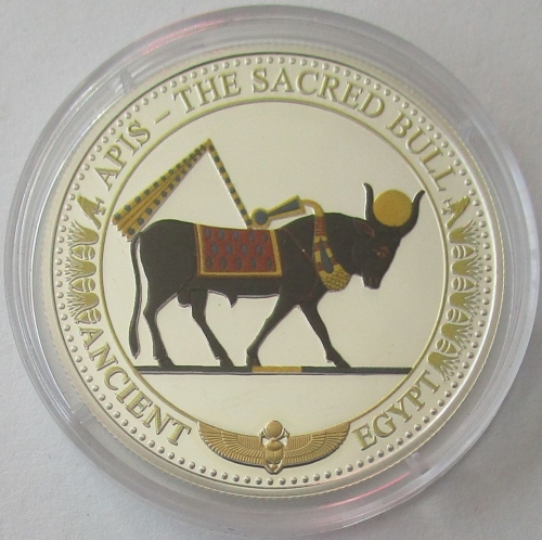 Solomon Islands 2 Dollars 2018 Ancient Egypt Apis Silver