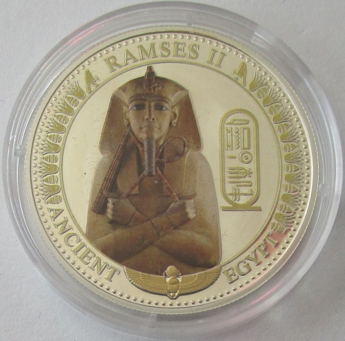 Solomon Islands 2 Dollars 2016 Ancient Egypt Ramesses II Silver