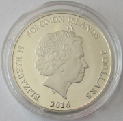 Salomonen 2 Dollars 2016 Ancient Egypt Ramses II.