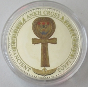 Solomon Islands 2 Dollars 2016 Ancient Egypt Ankh Silver