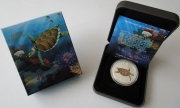 Australia 50 Cents 2011 Sea Life Hawksbill Turtle 1/2 Oz...