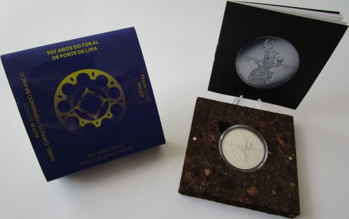 Portugal 7,50 Euro 2025 900 Jahre Ponte de Lima PP