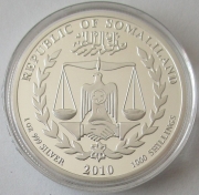 Somaliland 1000 Shillings 2010 Lunar Tiger PP
