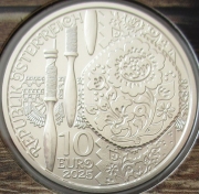 Österreich 10 Euro 2025 Gschneizt & Kampelt Aufdirndln BU