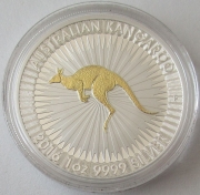 Australien 1 Dollar 2016 Australian Kangaroo Gilded