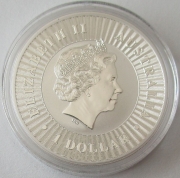 Australien 1 Dollar 2016 Australian Kangaroo Gilded