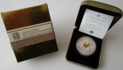 Australien 1 Dollar 2005 Lunar I Hahn Gilded