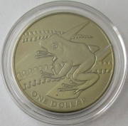 Fiji 1 Dollar 2018 Tiere Baumfrosch