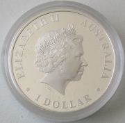 Australia 1 Dollar 2009 Discover Australia Dolphin 1 Oz Silver