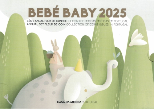 Portugal Coin Set 2025 Baby