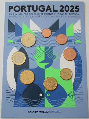Portugal Coin Set 2025 FDC
