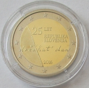 Slowenien 2 Euro 2016 25 Jahre Unabhängigkeit PP