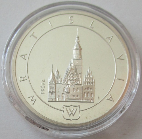 Poland 1000 Zlotych 1987 1000 Years Wrocław / Wratislavia Silver Pattern