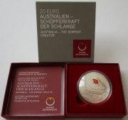 Österreich 20 Euro 2021 Augen der Kontinente...