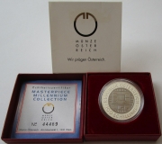 Austria 100 Schilling 2000 Communications Silver Titanium