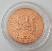 Frankreich 0,25 Euro 2021 Olympia Paris Judo