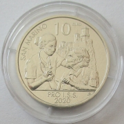 San Marino 10 Euro 2020 65 Jahre Staatlicher...