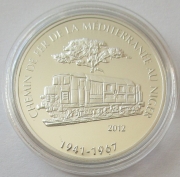 Niger 1000 Francs 2012 Eisenbahn Chemin de Fer...