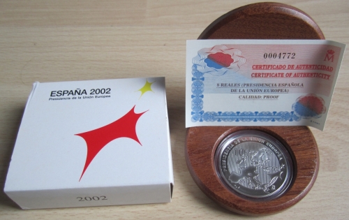 Spain 10 Euro 2002 Council Presidency Silver