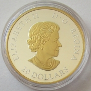 Kanada 20 Dollars 2017 Eisenbahn 4-4-0