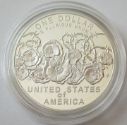 USA 1 Dollar 2018 100 Years World War I Silver Proof