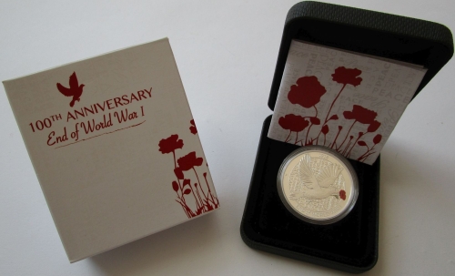 Australia 1 Dollar 2018 100 Years World War I 1 Oz Silver